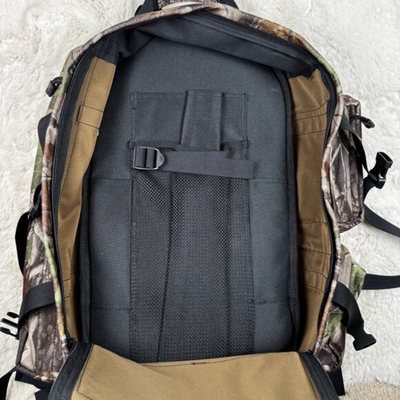 Vintage Y2K Whitewater Outdoors Camo Hunting Hiking Backpack Hip Support Packing - Picture 7 of 7